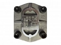 Насос гидравлический CBN-E320 левый (шлицевой привод, с площадкой, выходы под 180°)