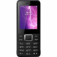 Мобильный телефон Vertex D505 черный/серебро