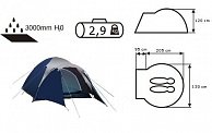 Палатка Acamper ACCO 2  (blue)