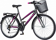 Велосипед Explorer LADY S 26/20 серый-фиолетовый 2021