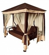 Качели-шатер МебельСад Сиеста с360 шоколад