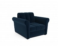 Кресло-кровать Mebel-Ars Гранд темно-синий - Luna 034 синий