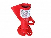 Кронштейн натяжителя с валом комплектный (труба приводной головки) Rossel