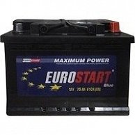 Аккумулятор Eurostart  6CT-77   Blue  77 А/ч