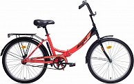 Подростковый велосипед AIST Smart 20 1.0  красно-черный 2019