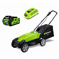 Газонокосилка  GreenWorks  40V G-MAX (G40LM35 + 1 АКБ 2 А.ч)