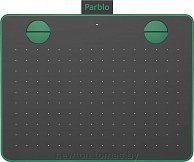 Графический планшет Parblo A640 V2 (зеленый) зеленый, черный