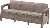 Скамья трехместная Keter CORFU II MAX LOVE SEAT CAPCNO-STD