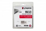 USB Flash Kingston 16GB DT microDuo 3C, USB 3.0/3.1 + Type-C DTDUO3C/16GB