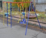 Уличный детский спортивный комплекс Пионер Шалун ТК-2