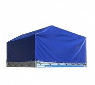 Тент с каркасом h-120 на прицеп 3,0х1,56