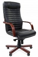 Офисное кресло CHAIRMAN 480 WD экопремиум черный