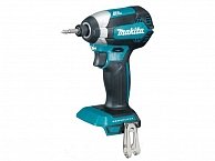 Аккумуляторный шуруповерт Makita  DTD 153 ZJ   в чемодане (18.0 В, БЕЗ АККУМУЛЯТОРА, 1 скор., 170 Нм, шурупы до 13)