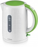 Электрический чайник BBK EK1703P белый/зеленый