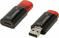 USB Flash Smart Buy 16Gb Click (SB16GBCl-K)  Black-Red