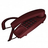Проводной телефон TeXet ТХ-225 burgundy