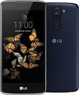 Мобильный телефон LG K8 LTE (K350E)  черно-синий
