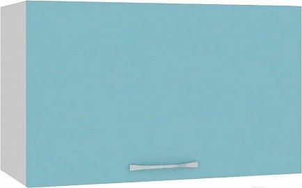 Шкаф настенный  Кортекс-мебель Корнелия МАРА ВШГ60-1г-360 Голубой