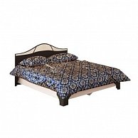 Кровать  SV-мебель (Спальня Лагуна 5 К)  160/200 Дуб Венге/Дуб млечный