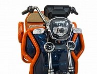 Электротрицикл Smart8 грузовой BULBASH BISON Сине-красный