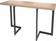 Барный стол Millwood Арлен 2 38-76x120x110 дуб табачный Craft/металл черный