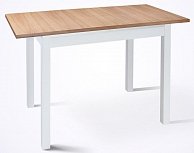 Обеденный стол ТехКомПро Жасмин 73х110(150) дуб/тон 2/тон подстолья 1