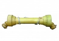 Вал карданный 6*6 шлицов, 770 мм, трехлимонник, крестовина 24х63 (20-30 л.с.) с кожухом