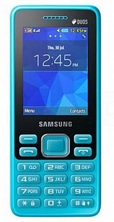 Сотовый телефон Samsung Metro B350EBKASER  сине-черный
