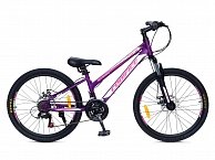 Велосипед Codifice PRIME 24, 12 рама фиолетово-белый