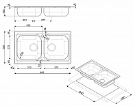 Кухонная мойка Smeg LYP792 хром