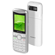 Мобильный телефон Maxvi M1 DS White