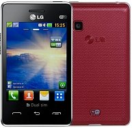 Мобильный телефон LG T375 Cookie Smart vinous