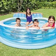 Надувной бассейн  Intex  Swim Center Family Lounge (224х216х76) (57190NP)