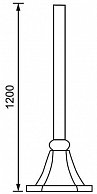 Столб для плафона Elektrostandard A023552 (плафон 1043) черное золото
