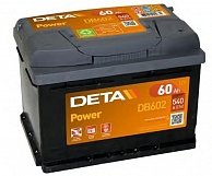 Аккумулятор DETA  POWER  ETN 0(R+) B13  12V
