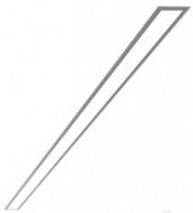 Линейный светодиодный встраиваемый светильник Elektrostandard 101-300-78 3000К