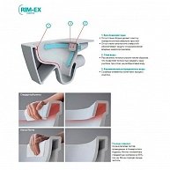 Унитаз Vitra Sento Rim-Ex (9830B003-7203)