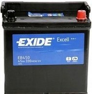 Аккумулятор Exide EXCELL Азия EB450 45Ah о.п.