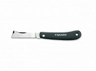 Нож садовый FISKARS плоский для прививок (125900) (1001625)