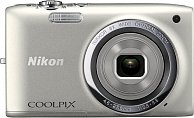 Цифровая фотокамера NIKON Coolpix S2700 серебристая