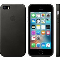 Чехол Apple для iPhone SE Leather Case  Black MMHH2ZM/A