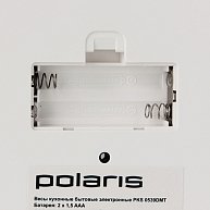 Весы кухонные Polaris PKS 0539DMT сталь/белый
