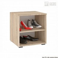Тумба для обуви  Кортекс-мебель ЛАРА ТП1 Белый