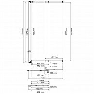 Душевые двери и перегородки Main 41S02-80 бесцветный (41s02-80)
