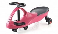 Машинка детская с полиуретановыми колесами  Bradex «БИБИКАР»  розовая (DE 0044)