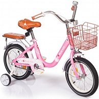 Велосипед детский двухколёсный  Mobile Kid GENTA 14  pink