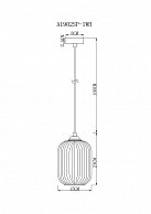 Светильник подвесной Arte Lamp A1902SP-1WH