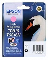 Картридж  Epson T0816 C13T11164A10 светло-пурпурный