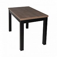 Стол раздвижной BLACK, 1100(1490)*670*770, (дуб канзас)