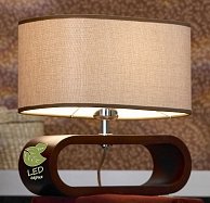 Настольная лампа Lussole GRLSF-2104-01 бежевый GRLSF-2104-01